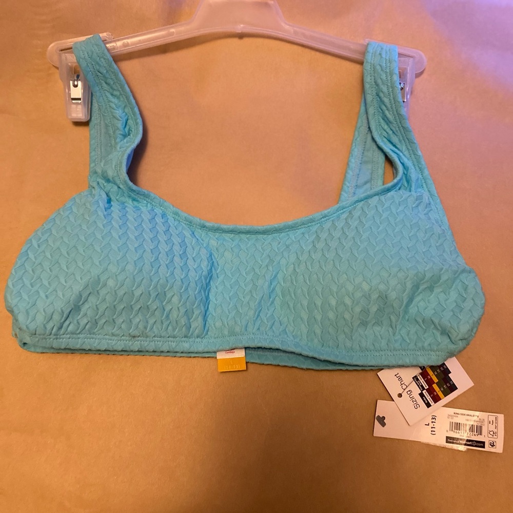 Blue Bikin Top Never Worn, Tags attached